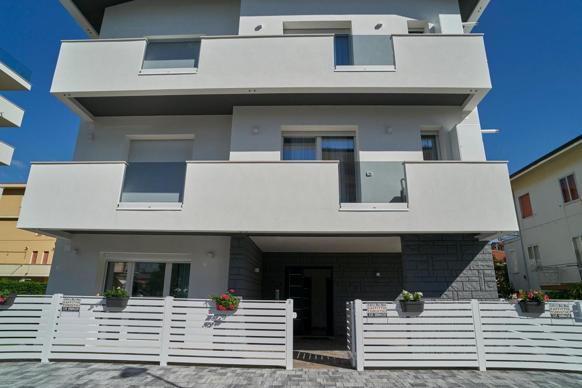 Villa Borghesi Suites Fronte Mare 리미니 외부 사진